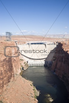 Glen Canyon Dam Page Arizona (MU)