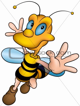 Happy little wasp