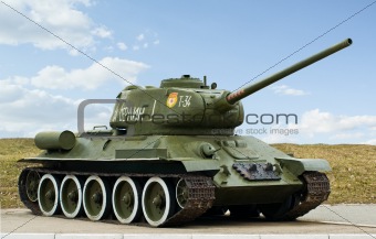 The 2nd World War Russian Tank T34