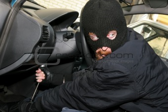 burglar car