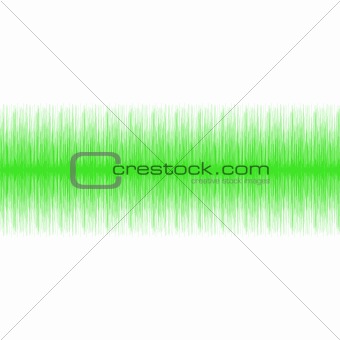 Green Audio Wave