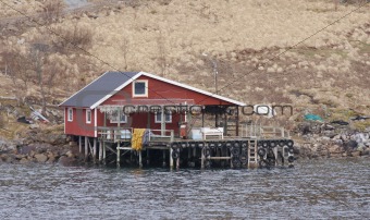 Old Norwegian seahouse.