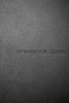 Black leather macro
