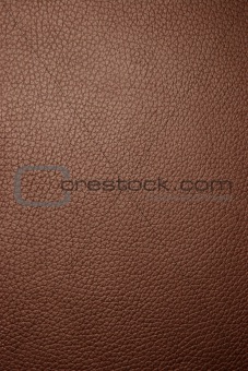 Brown leather - Macro
