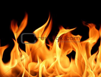 Flames background
