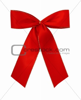Classic red giftbow