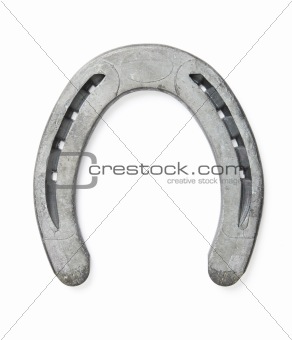 Lucky horseshoe isolated