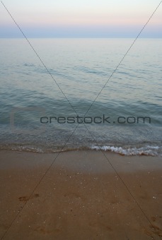 Black sea beach