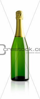 bottle of champagne