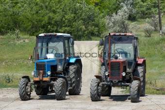 two wheeled tractors