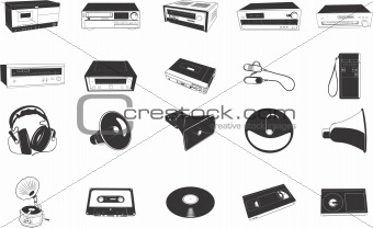 Retro Audio-Video Devices