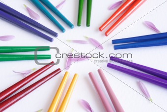 Multicolor sticks