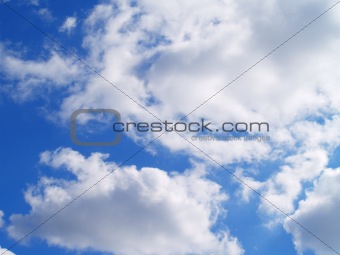 Clouds on sky