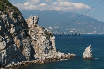 Sea coast near Yalta