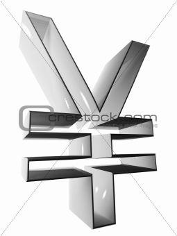high resolution 3D symbol rendered at maximum quality