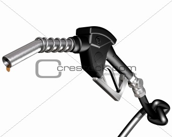 Diesel pump with knotted hose