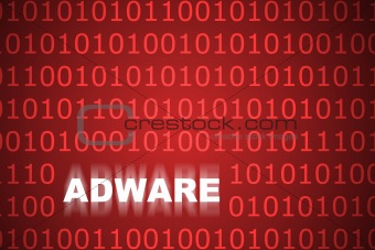 Adware Abstract Background