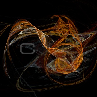 orange flame design