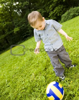 Young Football Player