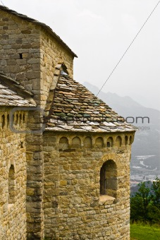 ancient church on mountain