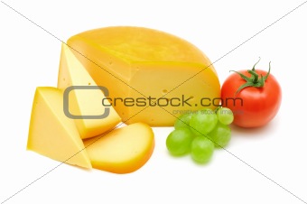 cheese,tomato and grape