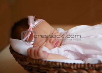 Precious Newborn Baby Girl
