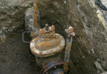 rusty valve