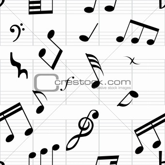 seamless music wallpaper