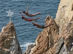 The death defying divers at Acapulco