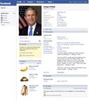 George W Bush in the book of faces