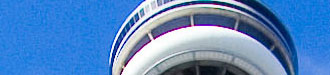 Detail of CN Tower photo